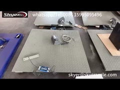 فولاذ عالي الجودة 1.2mx1.2m منصة 3 طن الوزن الثقيل مع لوحة مضادة للفأر