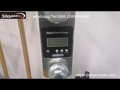 خلية الحمل الجهد اللاسلكي من 1t إلى 500 t رافعة بحرية و Davit الوزن اختبار لكيوب المياه