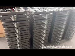 المقياس الإلكتروني الصناعي 500 كجم الوزن الثقيل المقياس الإلكتروني للمقاعد المقياس المنصة