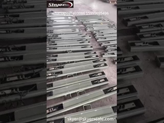 11م .2 متر طول 3 طن إلكترونية منصة مزدوجة الوزن القضبان الميزان،وزن العوارض،وزن الميزان