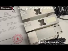 زيميك L6E3 خلية حمولة مستشعر 100 كجم للمقاييس الصناعية