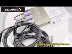 IP67 شعاع القطع zemic H8C-500kg خلية الحمل سبائك الصلب منصة مستشعر C3 مستشعرات الوزن