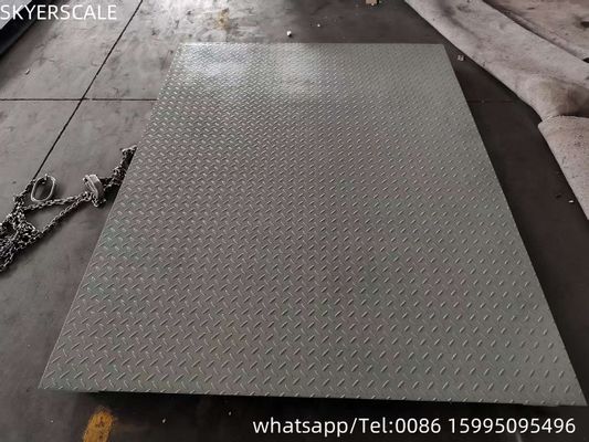 جودة  Electronic Platform Floor Weighing Scale Digital Platform Scale 5t 10t Carbon Steel AC/DC 110v/220v مصنع