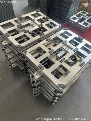 جودة  Platform Bench 304 Stainless Steel Waterproof Weighing Scales 700x600mm 600kg Scale مصنع