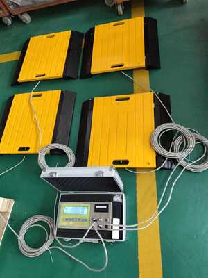 جودة  Portable Static Axle Load Weighing Device with Aluminum Alloy Body مصنع