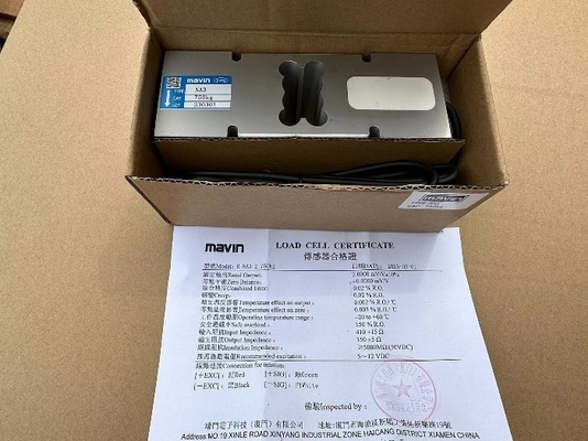 RoHS Mavin Sensor NA3 750kg خلية تحميل أحادية النقطة لمقاييس مقاعد البدلاء