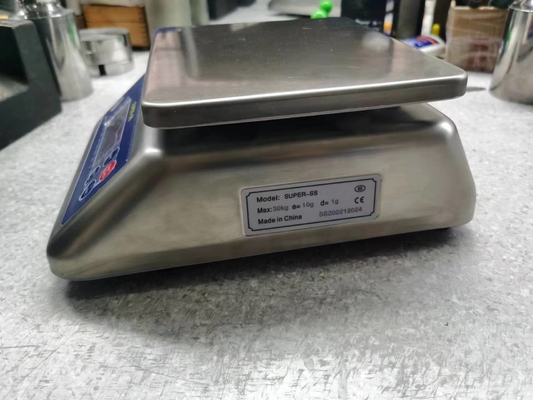 30kg Super ss إلكترونية رقمية مقاومة للماء IP68 ميزان الوزن الفولاذ المقاوم للصدأ ميزان الميزان الرقمي