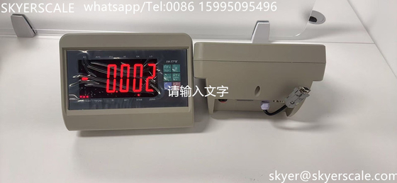 مؤشر الوزن XK3190-T7+E مع واجهة كابل rs232 للمقاييس الأرضية