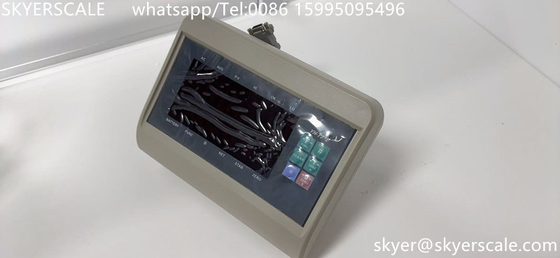 مؤشر الوزن XK3190-T7+E مع واجهة كابل rs232 للمقاييس الأرضية