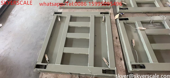1.5mx1.5m 3طن الميزان الصناعي المنصة الإلكترونية الرقمية الميزان الأرضي