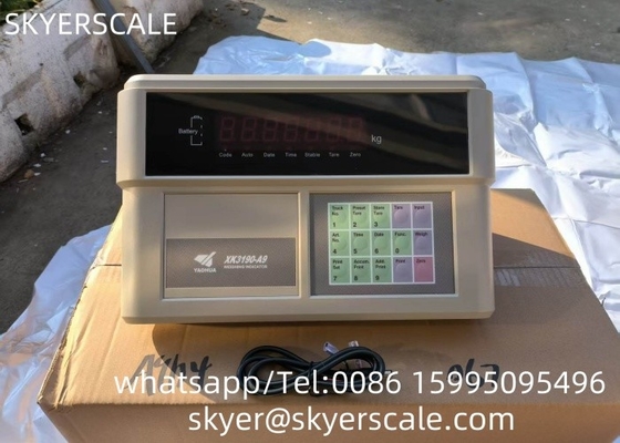 Yaohua XK3190-A9 مؤشر الميزان الرقمي مؤشر LED لميزان الشاحنة / الجسر