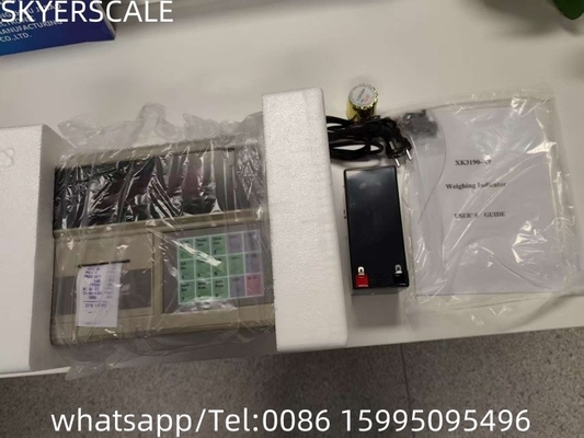 مؤشر جهاز الوزن الرقمي الصناعي Yaohua A9P مع طابعة مدمجة لوزن الشاحنات