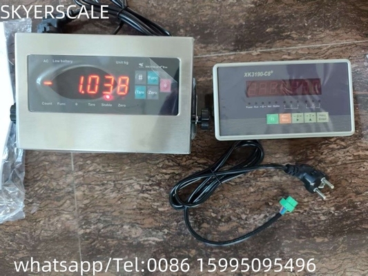 مؤشرات الوزن ياهو XK3190-A12ESS معدل الوزن من الفولاذ المقاوم للصدأ