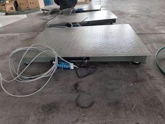 مقياس الوزن الكهربائي الثقيل 3 طن 5 طن مقياس الأرض الرقمي للاستخدام الصناعي
