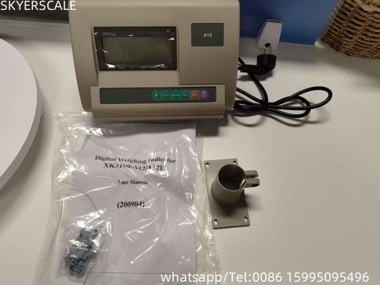 ياهوا XK3190 سلسلة الاقتصادية مقاعد مقياس مؤشر A12 شاشة LCD عرض 1g الدقة المواد البلاستيكية OEM