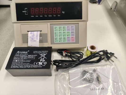 XK3190 A9P مؤشر الوزن للمقاييس الشاحنة مع الطابعة المدمجة