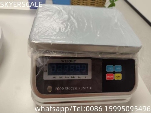 مقياس الفولاذ المقاوم للصدأ D6 مقياس الوزن المقاوم للماء IP68 الوزن المقاوم للماء الرقمي