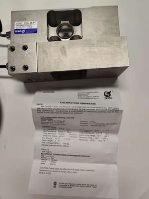 زيميك الفولاذ المقاوم للصدأ BM6G خلية الحمل الحساس نقطة واحدة OIML محول القوة للميزان الكتروني