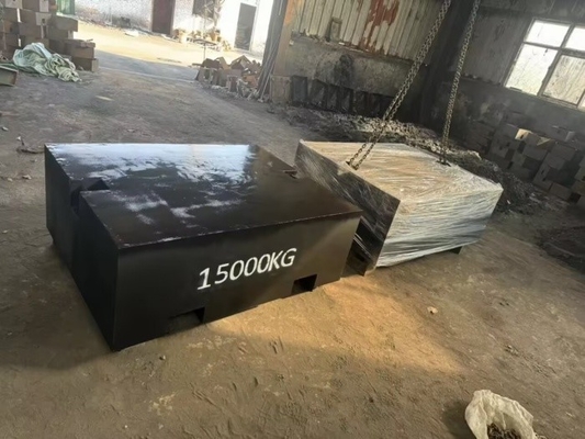 15000kg ألواح الوزن الصلبة المقاومة للتآكل لأدوات القياس والقياس على نطاق واسع