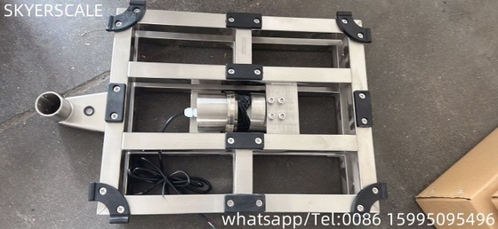304 الفولاذ المقاوم للصدأ 40x50cm-150kg الميزان منصة المقاعد