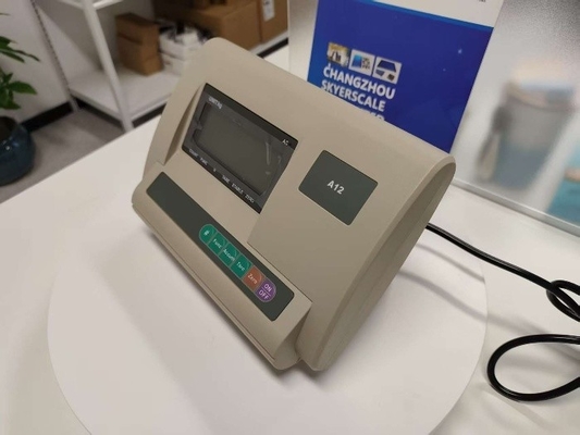 XK3190-A12 شاشة LCD الميزان الرقمي للوزن الأرضي الصناعي