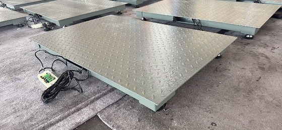 الميزانات المنصة من الفولاذ الكربوني 0.8 × 1.2 م 2t