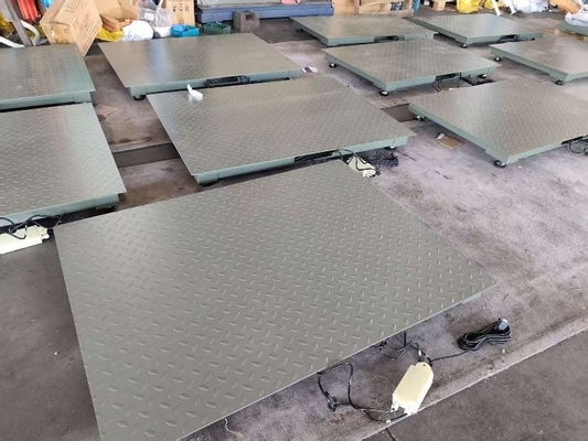 الميزانات المنصة من الفولاذ الكربوني 0.8 × 1.2 م 2t