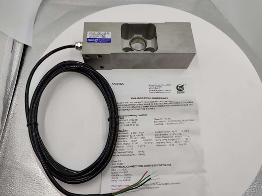 جهاز استشعار خلية الحمل OIML المقاوم للماء Zemic BM6G-C3-100kg-3B IP68