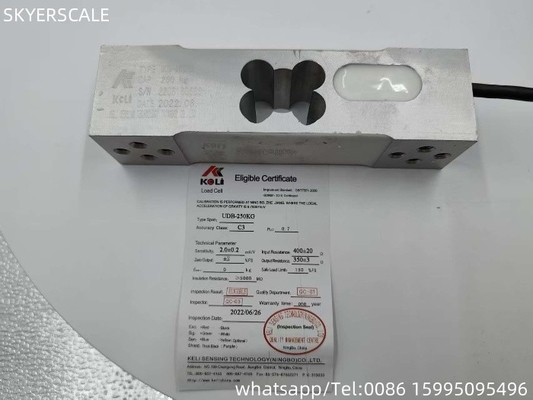 كيلي العلامة التجارية UDB 250kg مواد الألومنيوم خلايا الحمل