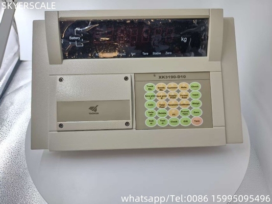YAOHUA XK3190- D10 مؤشر LED للشاحنة الرقمية وزن الميزان الجسر