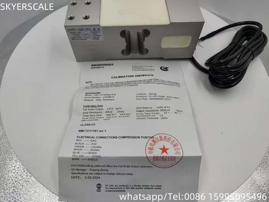 Zemic L6G 500kg جهاز استشعار الوزن المقياس الإلكتروني المقياس التغليف