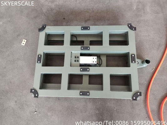الفولاذ الكربوني الرقمي 50x50xm 500kg المقياس منصة المقياس المقاعد مع مؤشر الوزن A12E