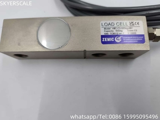 أجهزة استشعار قوة خلية الحمل Zemic H8C 500kg لوزن الأرض