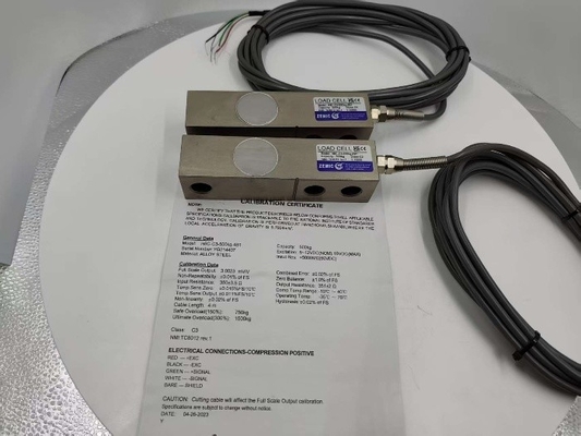 أجهزة استشعار قوة خلية الحمل Zemic H8C 500kg لوزن الأرض