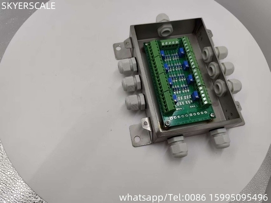 الصلب المقاوم للصدأ 8 خط ضبط إشارة مربع مجموعات ربط 8pcs خلية الحمل للشاحنات الميزان