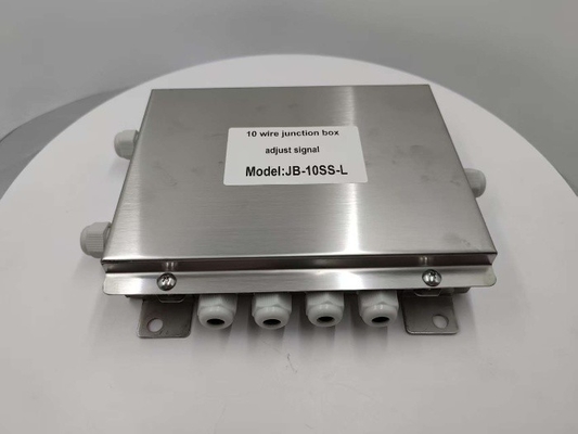 الصف المقاوم للماء IP67 الصلب المقاوم للصدأ مربع التقاطع 10 سلك للجسر الوزن