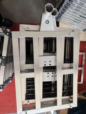 304 الفولاذ المقاوم للصدأ 80x80cm مقياس المقاعد المقاوم للصدأ منصة العمل الثقيل مقياس 800kg