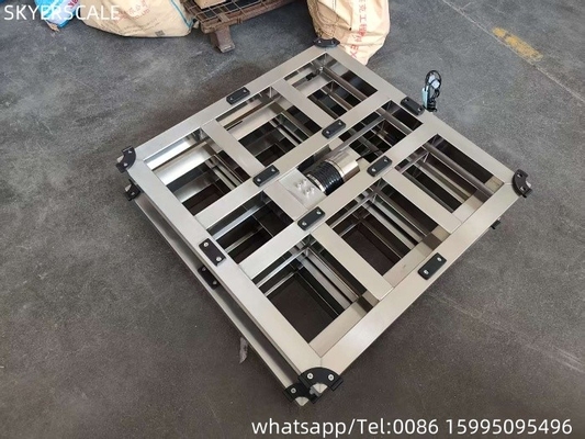304 الفولاذ المقاوم للصدأ 500x500mm 500kg رقمية مقاعد مقياس الإطار مع منصة
