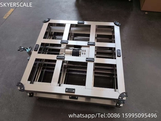 304 الفولاذ المقاوم للصدأ 500x500mm 500kg رقمية مقاعد مقياس الإطار مع منصة
