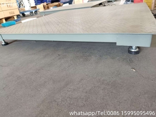 1.2x2m 3t الرقمية الصناعية الكربون الصلب منصة الميزان الأرضي