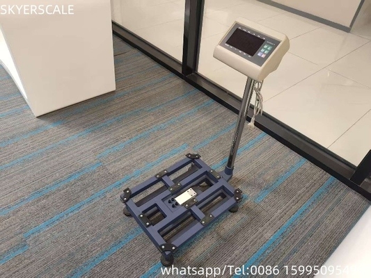الفولاذ الكربوني الرقمي 45x60cm 300kg المقياس منصة مقياس بنك مع مؤشر وزن T7 + E