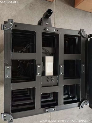 فولاذ خفيف 450x450mm 500kg وزن مقعد الميزان مع Zemic L6G 600kg خلية الحمل