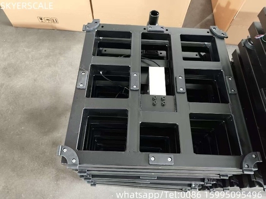 600x600mm 800kg مقياس مقاعد للمنصة الإلكترونية الصناعية مقياس
