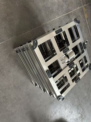 600x600mm 500kg 304 نطاق منصة الوزن من الفولاذ المقاوم للصدأ الكامل