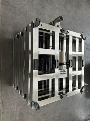 600x600mm 500kg 304 نطاق منصة الوزن من الفولاذ المقاوم للصدأ الكامل