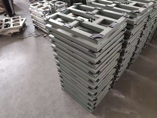 300 × 400 ملم منصة الكترونية مقياس الكربون الفولاذ الحماية من الإفراط في الحمل 100kg قدرة