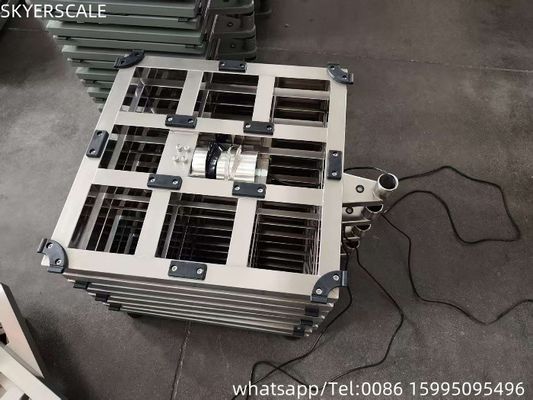 304 مقياس المقاعد من الفولاذ المقاوم للصدأ600 * 800 مم 300 كجم مقياس الوزن ومقياس المنصة المقاومة للماء