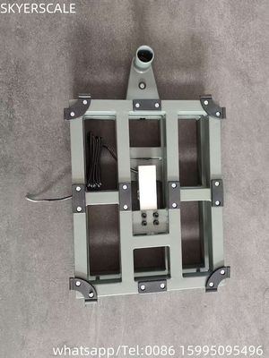 100kg 300x400mm الكترونية الرقمية البيع بالتجزئة مقياس بنك منصة الفولاذ الكربوني LED ZEMIC خلية الحمل OEM ODM مخصص
