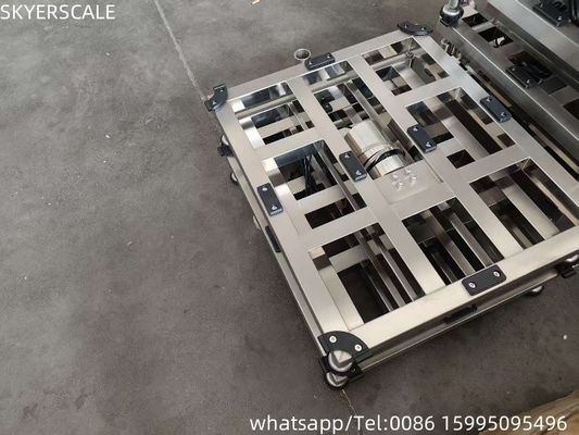 مقياس المقاعد الرقمية المقاوم للماء من الفولاذ المقاوم للصدأ 500x600mm 500kg الوزن المقياس المطبوع LED المؤشر الإلكتروني