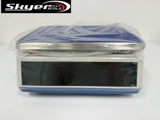 ميزان رقمي 30 كجم مع شاشة LCD وصينية من الفولاذ المقاوم للصدأ